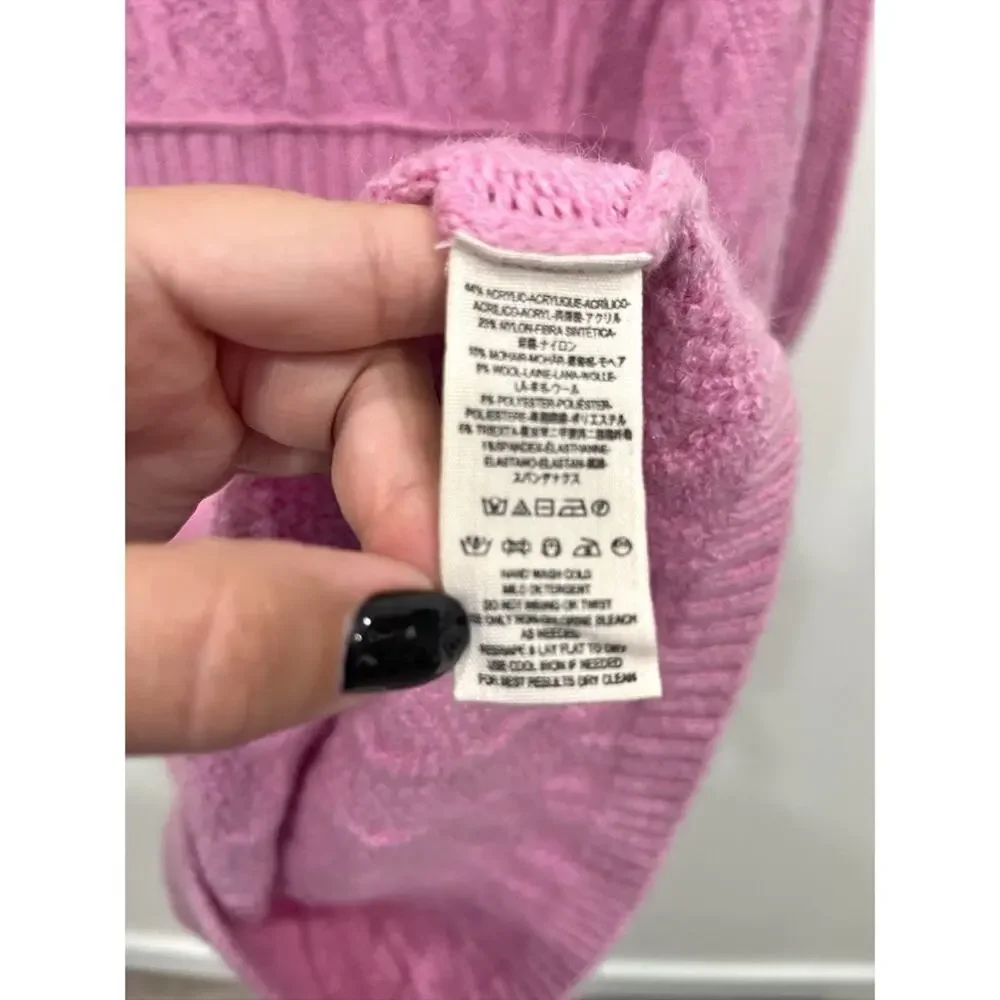 Free People Pink Sweater Dress - Picture 8 of 12